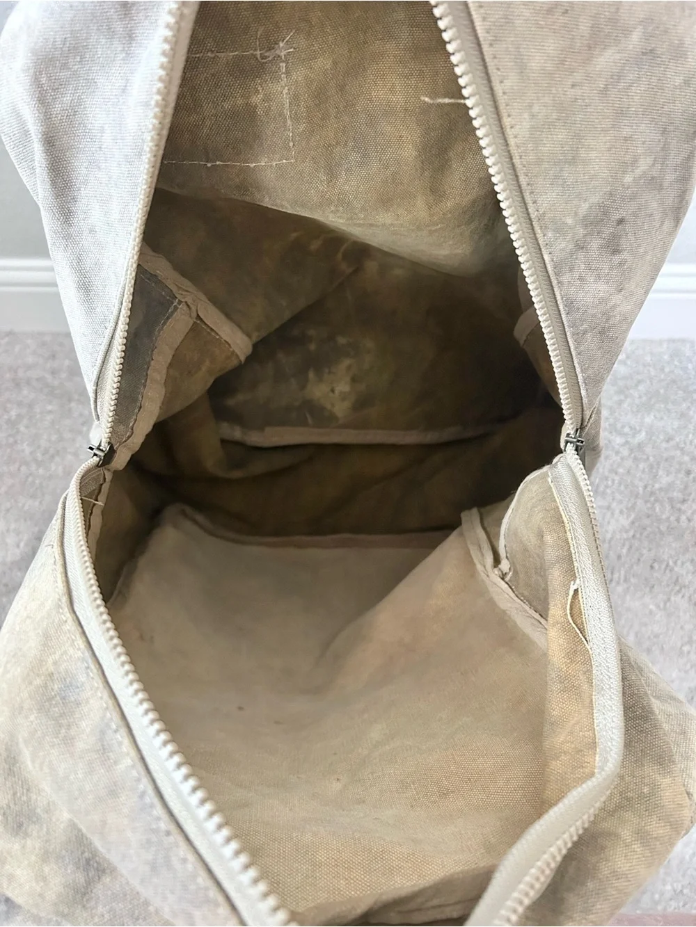 The Real Deal Belem Backpack, Brazil from 100% Canvas Recyled Tarps